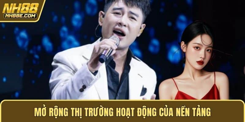 Mở rộng thị trường hoạt động của nền tảng